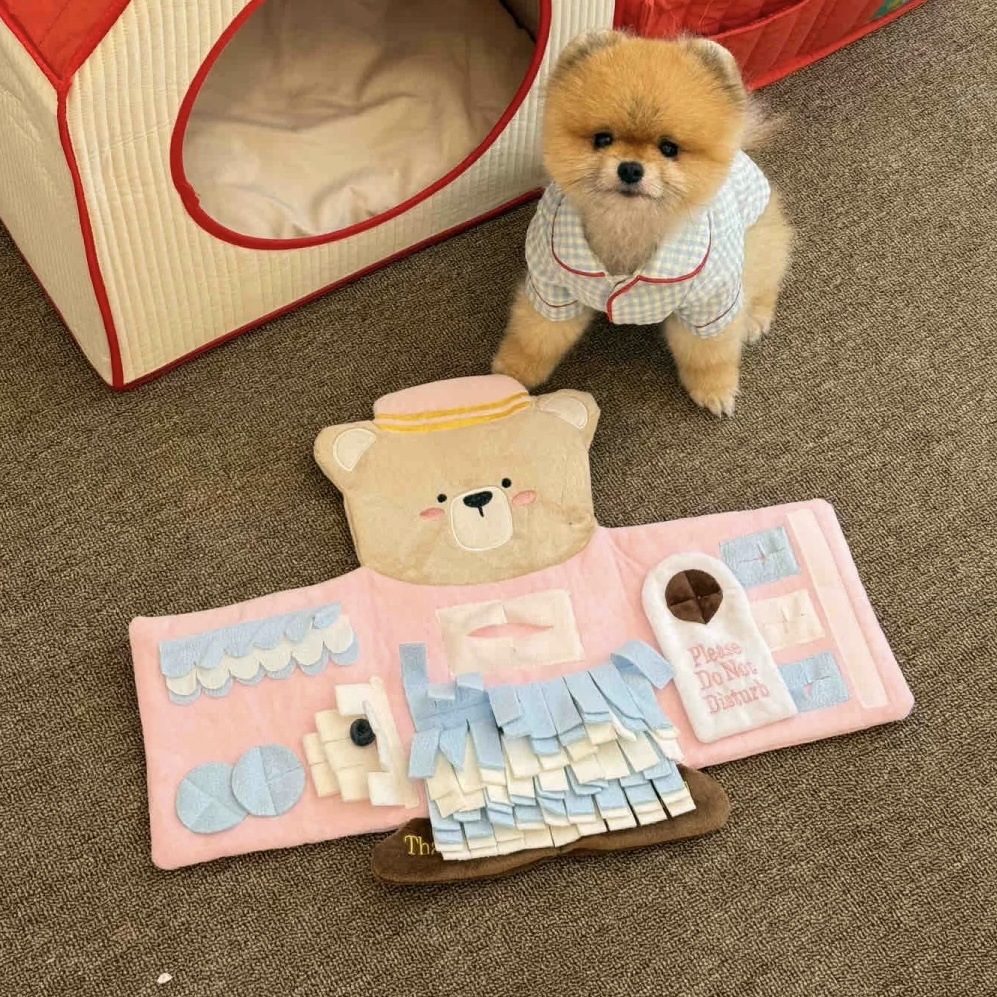 Snuffle Mat For Dogs - Nieuw - stijlvol pluche speeltje voor