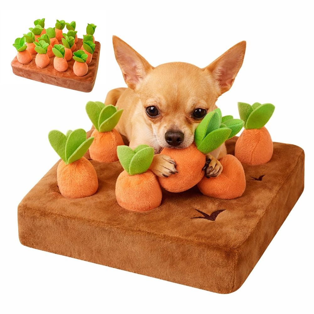 Snuffle Mat For Dogs - Stressverlichtende wortelsnuffelmat, mentale stimulatie, interactief voeren,