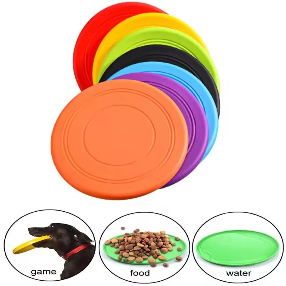 Hondenvliegende schijf TPR hui - Flying Disc Dog Training Toy recensie en prijs