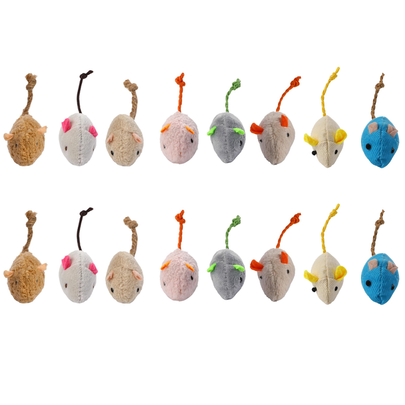 16PCS Interactieve Kat Muizen  - Catnip Interactive Plush Mouse recensie en prijs