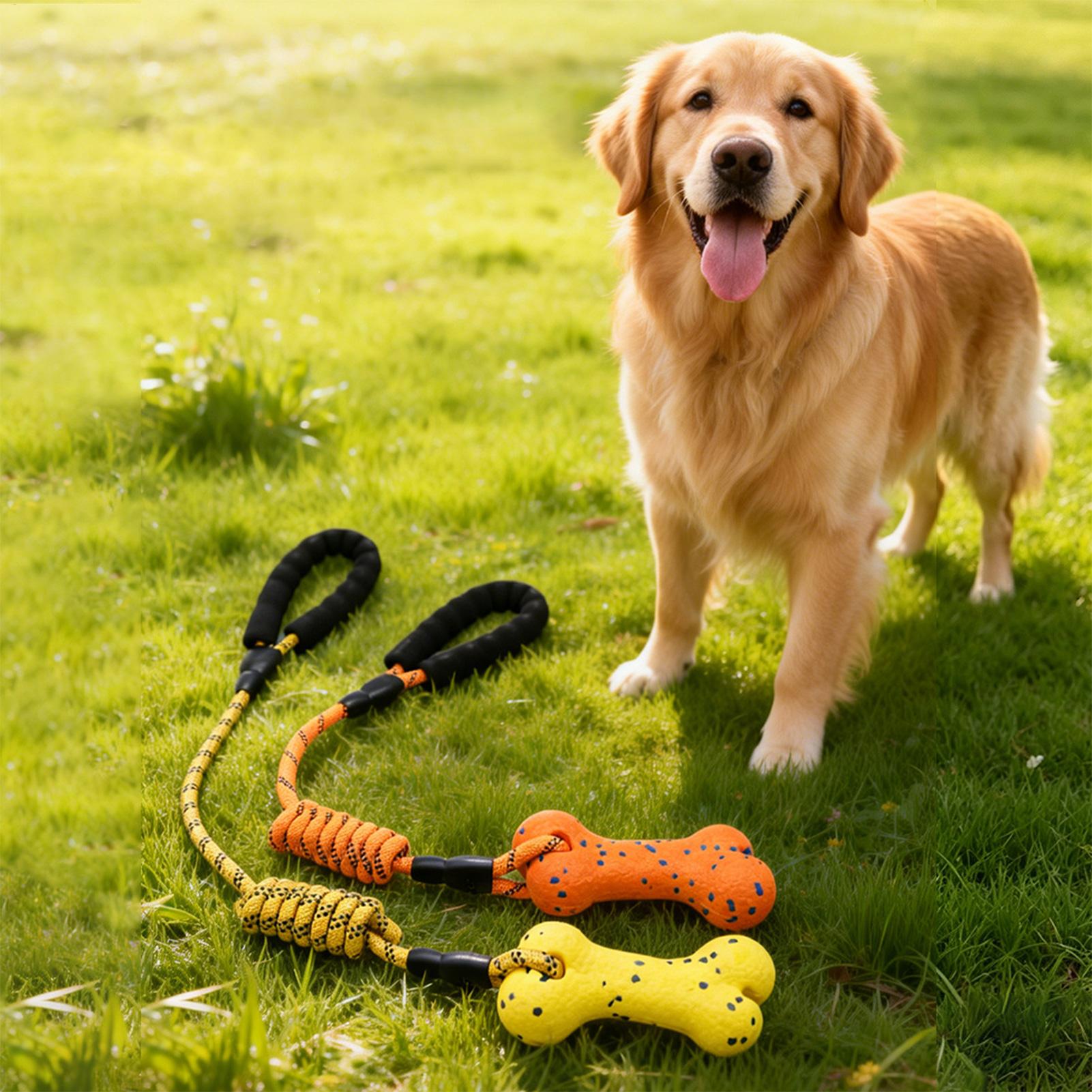 Hondenspeelgoed van touw, inte - Dog Rope Toy Aggressive Chewers recensie en prijs