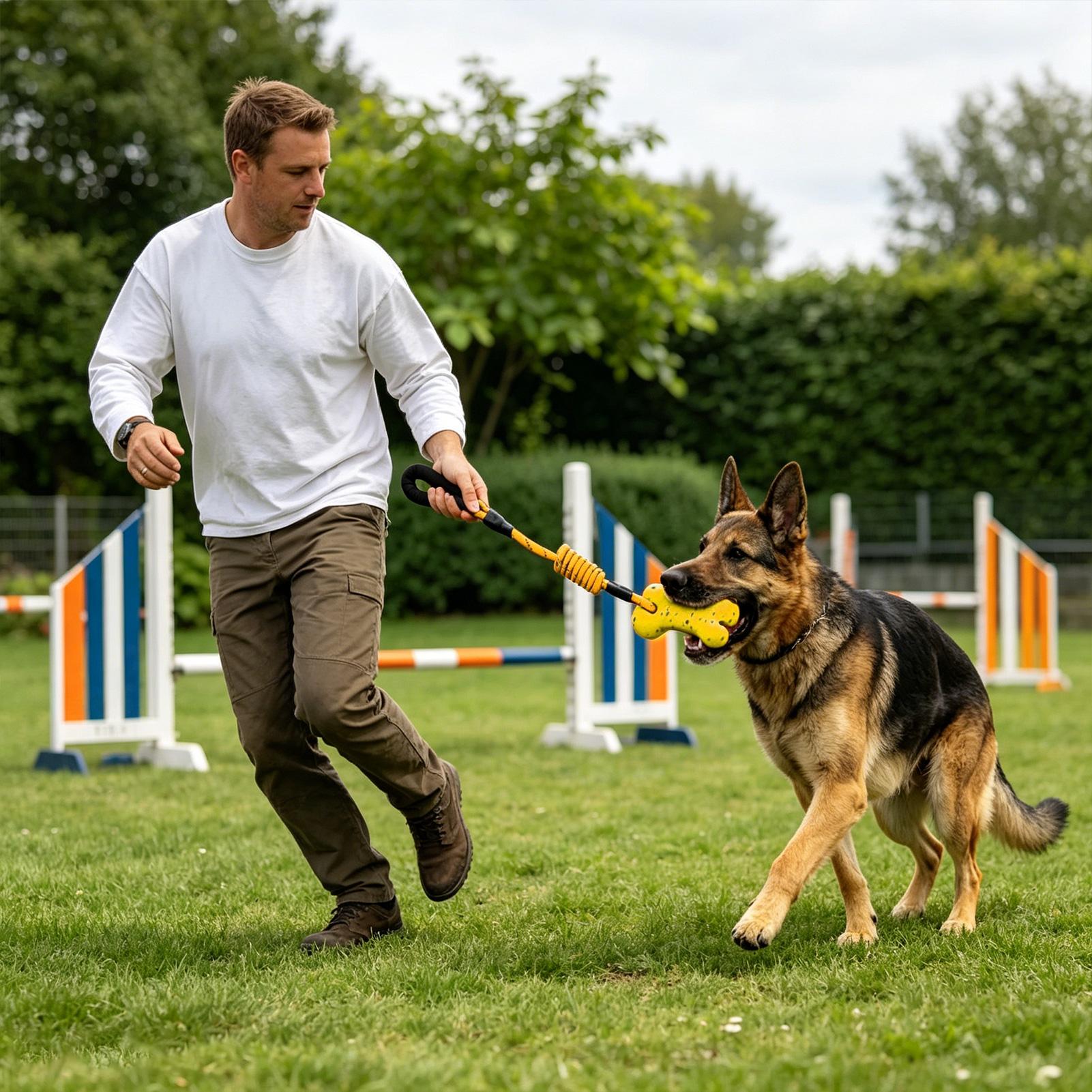 Hondenspeelgoed van touw, inte - Dog Rope Toy Aggressive Chewers recensie en prijs