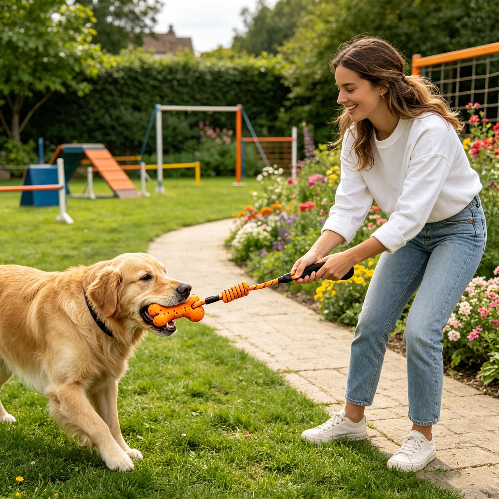 Hondenspeelgoed van touw, inte - Dog Rope Toy Aggressive Chewers recensie en prijs