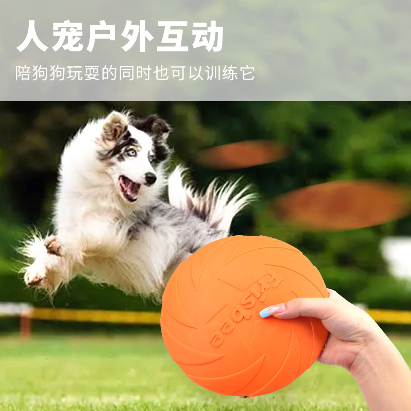 Huisdierspeelgoed, TPR hondenf - Flying Disc Dog Training Toy recensie en prijs