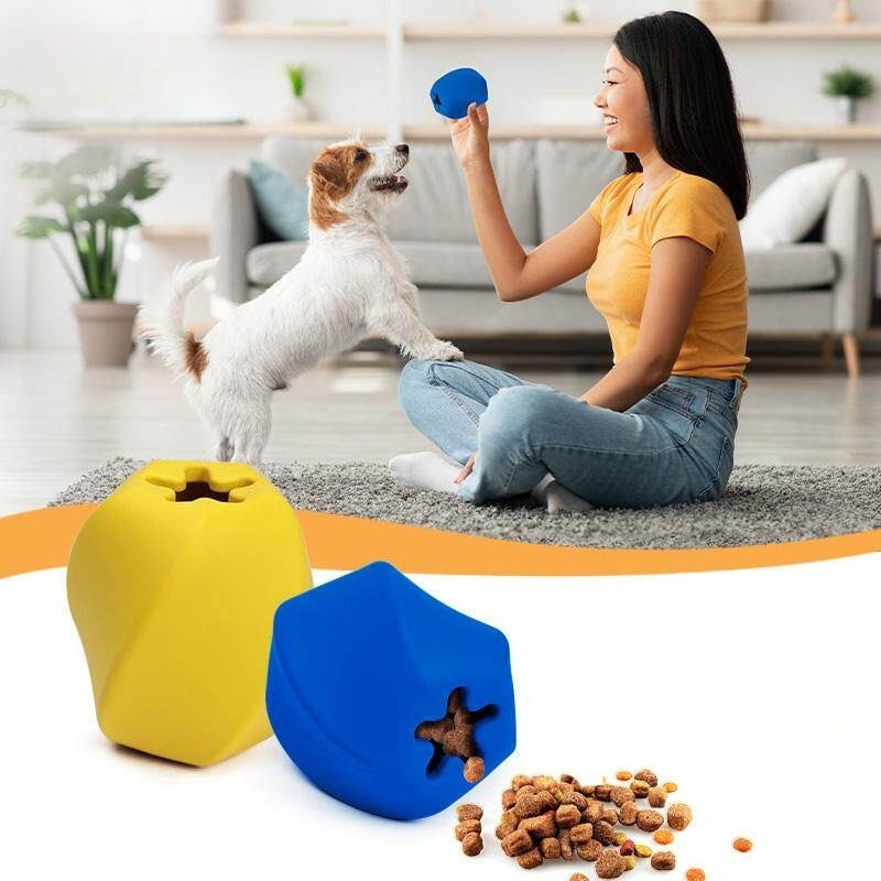 Duurzame rubberen hondenspeelg - Rubber Treat Dispensing Dog Toy recensie en prijs